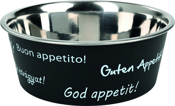 AniOne posuda Enjoy metalna crna