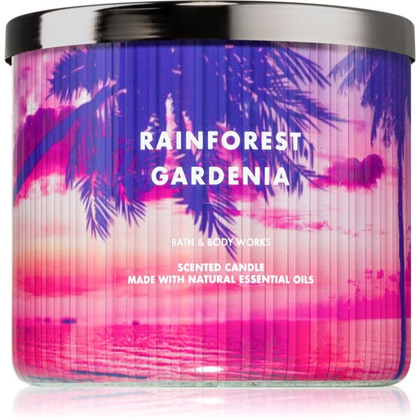 Bath & Body Works Rainforest Gardenia mirisna svijeća 411 g