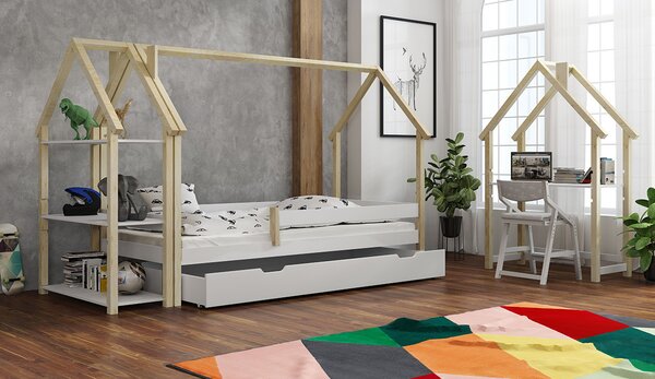 Ourbaby Frank House bed - Scandi 160x80 cm