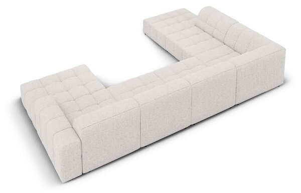 Svijetlo siva kutna garnitura (s lijevim kutom/u obliku slova "U") Chicago – Cosmopolitan Design