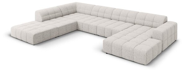 Svijetlo siva kutna garnitura (s lijevim kutom/u obliku slova "U") Chicago – Cosmopolitan Design