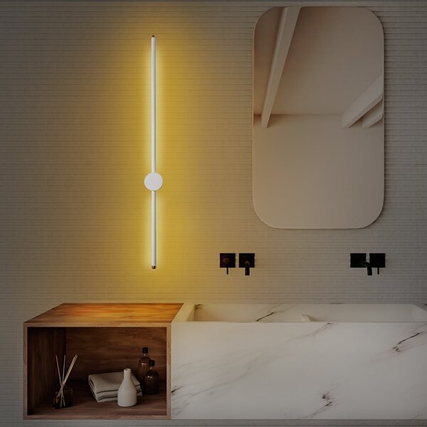 Bijela LED zidna lampa Sword – Opviq lights