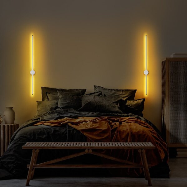 Bijela LED zidna lampa Sword – Opviq lights