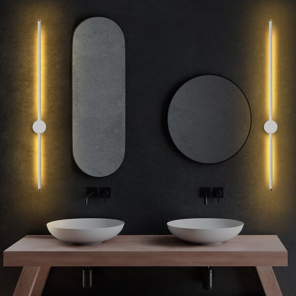 Bijela LED zidna lampa Sword – Opviq lights