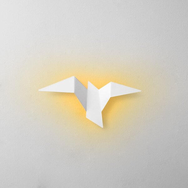 Bijela LED zidna lampa Pacali – Opviq lights