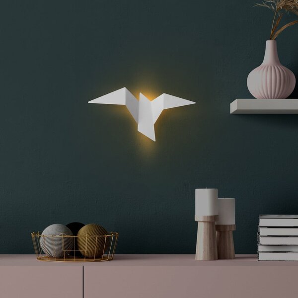 Bijela LED zidna lampa Pacali – Opviq lights
