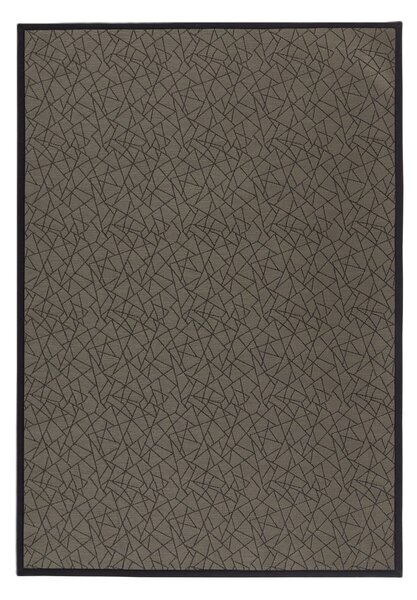 Tamno sivi tepih od PVC-a 140x200 cm Geo Gold – Casa Selección