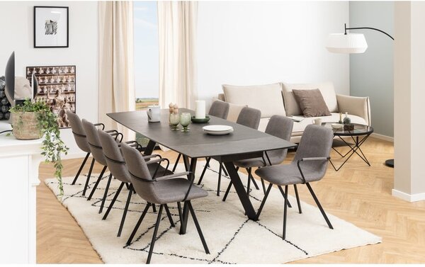 Proširiv blagovaonski stol keramički 97x240 cm Blackburn – Actona