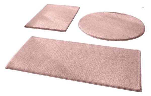 Ružičaste kupaonske prostirke u setu 3 kom 50x90 cm – Mila Home
