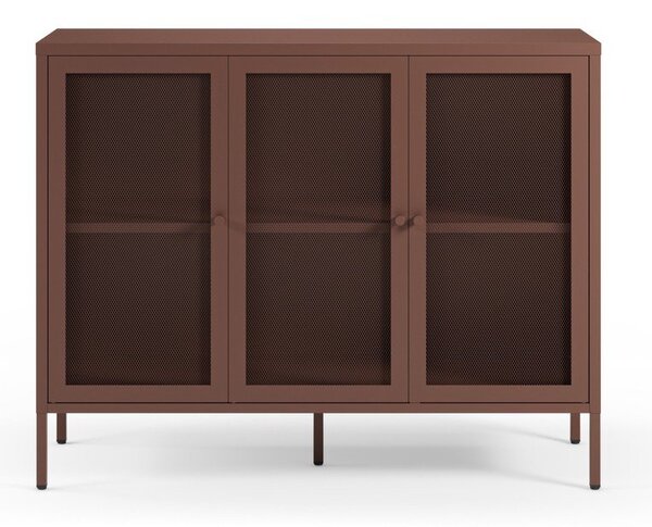 Bordo metalna komoda 121x90x40 cm Fayna – Marckeric