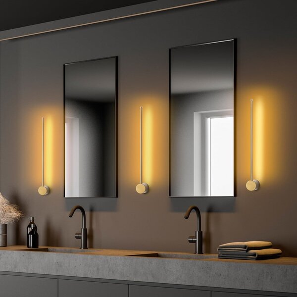 LED zidna lampa u zlatnoj boji Sword – Opviq lights