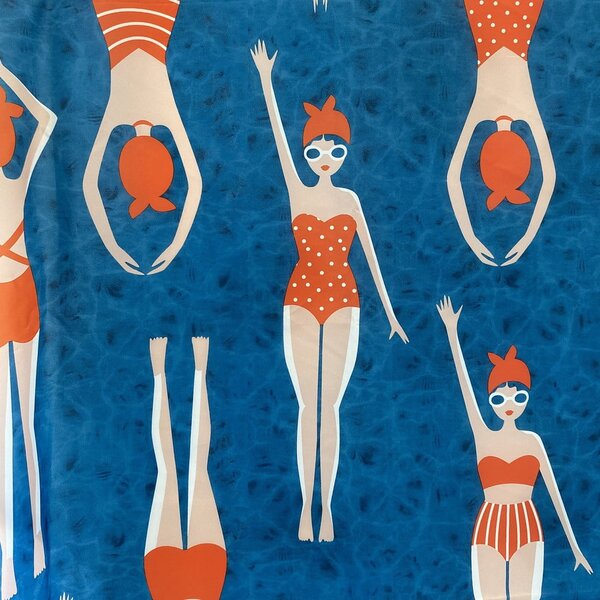 Tuš zavjesa 180x200 cm Baigneuses – Spirella