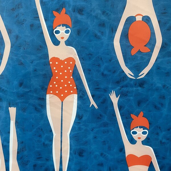 Tuš zavjesa 180x200 cm Baigneuses – Spirella