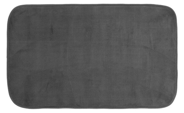 Antracitno siva kupaonska prostirka 45x75 cm Vitamine – douceur d'intérieur