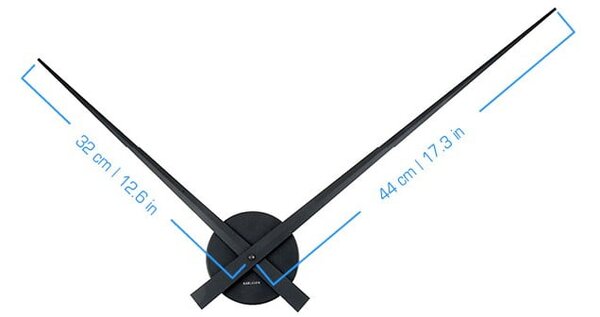 Zidni sat ø 77,5 cm Little Big Time – Karlsson