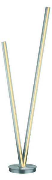 Siva LED stojeća svjetiljka s metalnim sjenilom (visina 172,5 cm) Cicanto – CINQUE