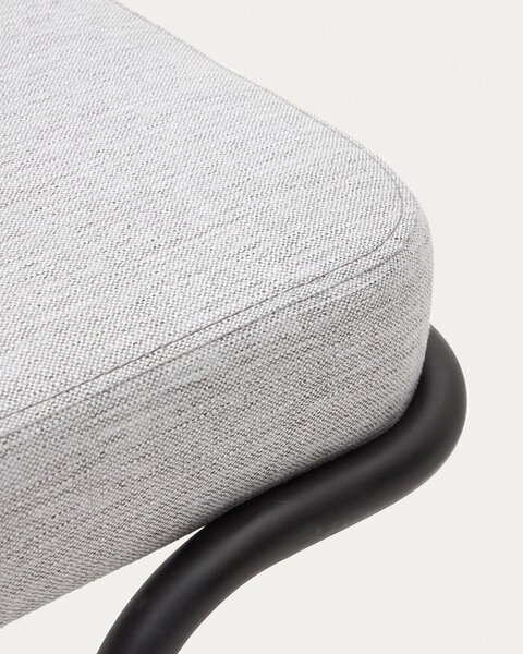 Svijetlo siva klupa Compo – Kave Home