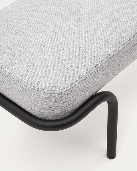 Svijetlo siva klupa Compo – Kave Home