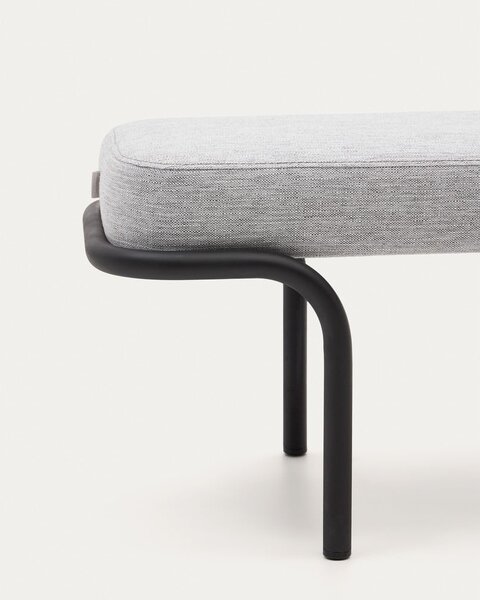 Svijetlo siva klupa Compo – Kave Home