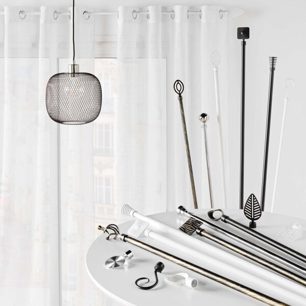 Metalna proširiva karniša 120 - 210 cm Ovalon – douceur d'intérieur