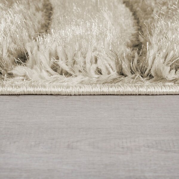 Bež ručno rađen tepih od recikliranih vlakna 160x230 cm Velvet – Flair Rugs