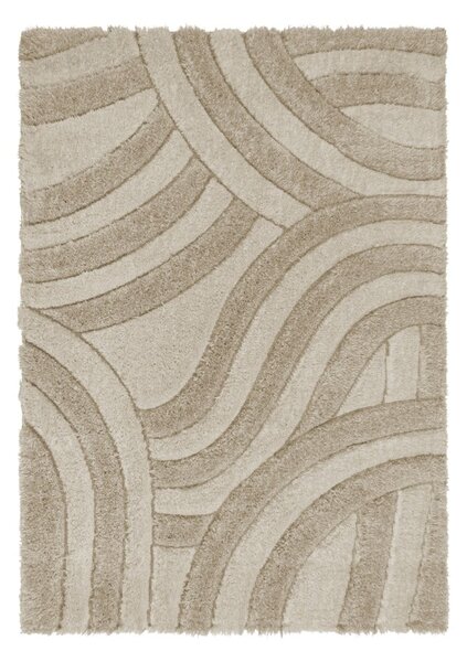 Bež ručno rađen tepih od recikliranih vlakna 160x230 cm Velvet – Flair Rugs