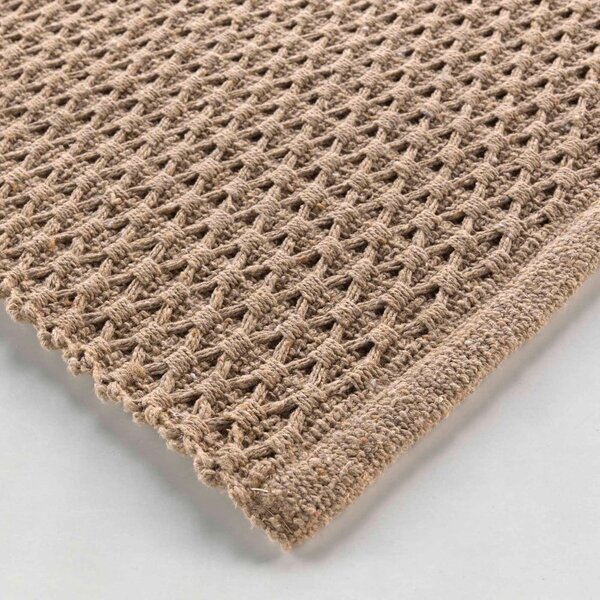 Svjetlo smeđi periv tepih 50x80 cm Alivia – douceur d'intérieur