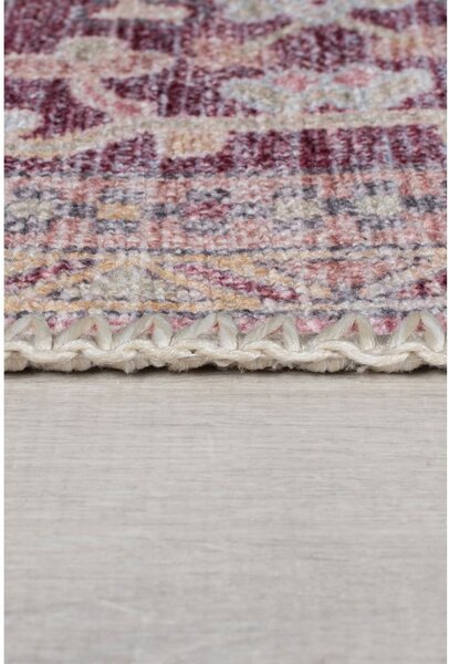 Svijetlo crveni perivi tepih od mješavine recikliranih vlakana 160x230 cm Windsor – Flair Rugs