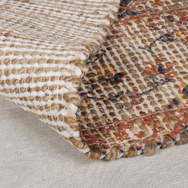 Ručno rađen tepih od mješavine jute u prirodnoj boji 80x150 cm Miley – Flair Rugs