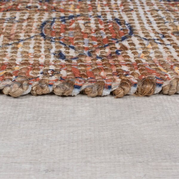 Ručno rađen tepih od mješavine jute u prirodnoj boji 80x150 cm Miley – Flair Rugs