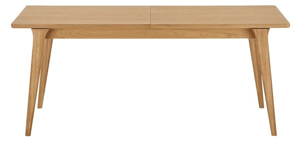 Proširiv blagovaonski stol s dodatnom pločom u dekoru hrasta 90x180 cm Darwin – House Nordic
