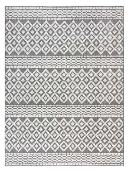 Sivi perivi tepih od šenila 80x160 cm Jhansi – Flair Rugs