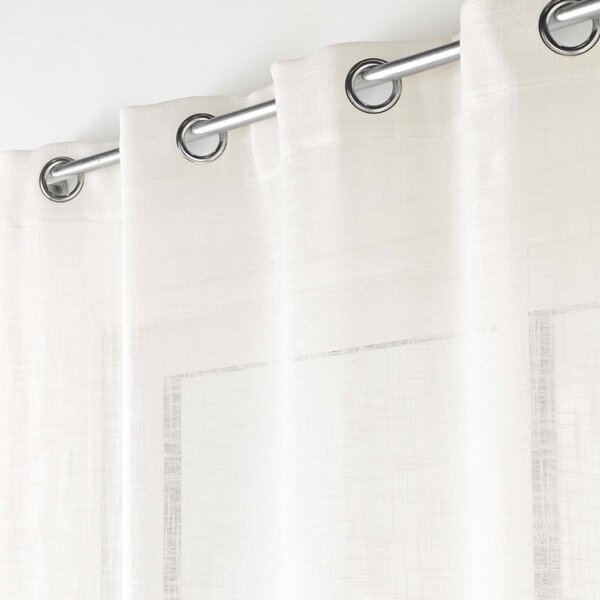 Krem prozirna zavjesa 140x280 cm Haltona – douceur d'intérieur