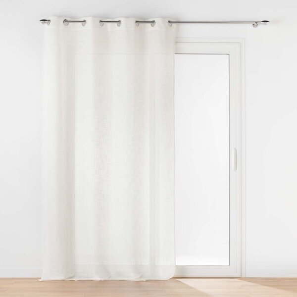 Krem prozirna zavjesa 140x280 cm Haltona – douceur d'intérieur