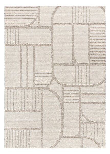 Krem tepih 80x150 cm Snowy – Universal