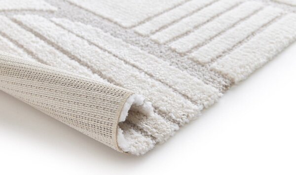 Krem tepih 80x150 cm Snowy – Universal