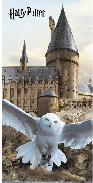 Pamučan dječji ručnik 70x140 cm Harry Potter "Hedwig" – Jerry Fabrics