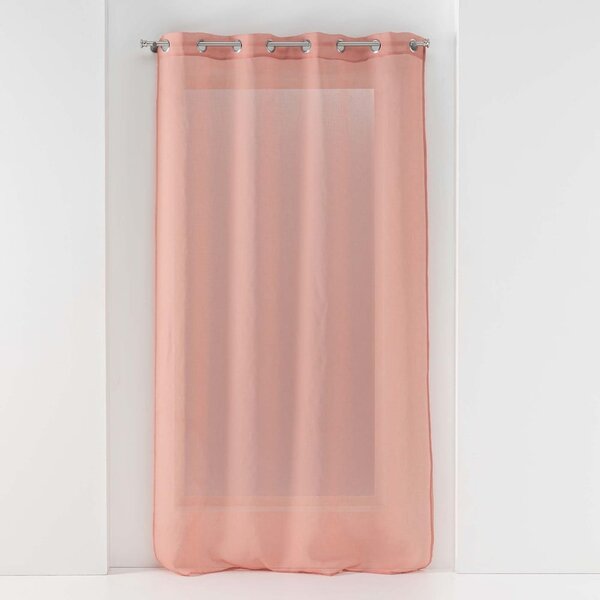Ružičasta prozirna zavjesa 140x280 cm Sandra – douceur d'intérieur