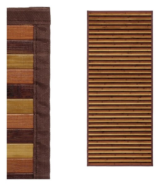 Senf žuta/smeđa staza od bambusa 75x175 cm – Casa Selección