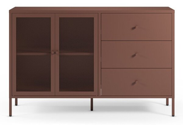 Bordo metalna komoda 140x90x40 cm Fayna – Marckeric