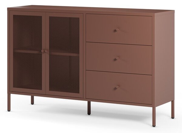 Bordo metalna komoda 140x90x40 cm Fayna – Marckeric