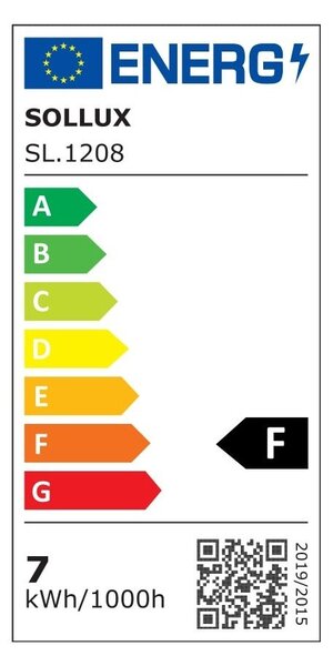 LED/sa žarnom niti žarulja s toplim svjetlom E27, 7 W – Sollux