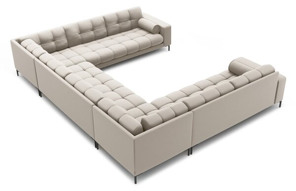 Bež kutna garnitura (u obliku slova "U") Bali – Cosmopolitan Design
