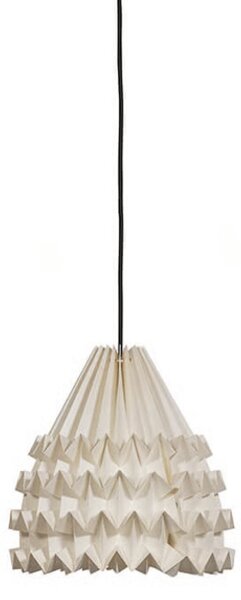 Visilica ORIGAMI papirnata 26 cm, krem boje