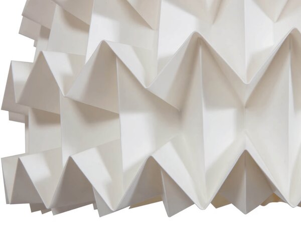 Visilica ORIGAMI papirnata 26 cm, krem boje