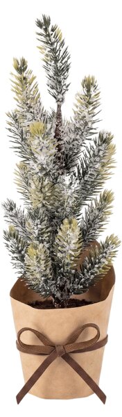 Ukrasno božićno drvce FROSTY TREE u cvjetnoj posudi 22 cm