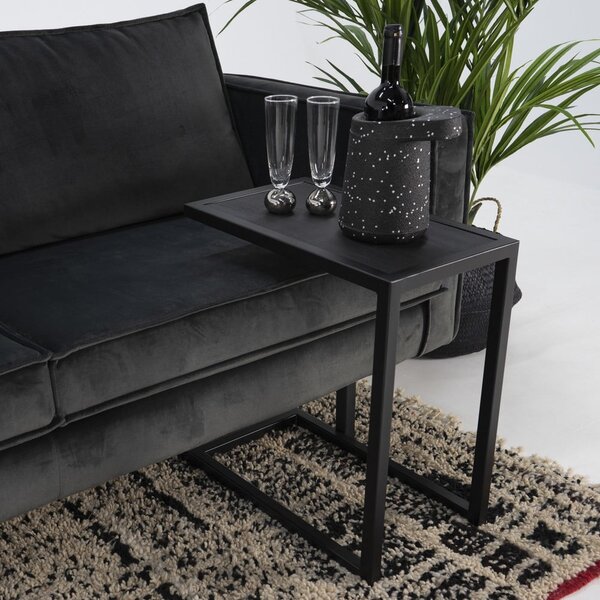 Pomoćni stol s hrastovom pločom stola 50x30 cm Daniël – Spinder Design