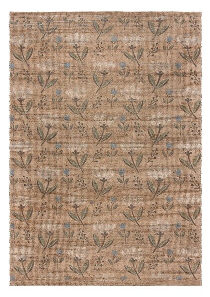 Ručno rađen tepih od mješavine jute u prirodnoj boji 120x170 cm Arriana – Flair Rugs