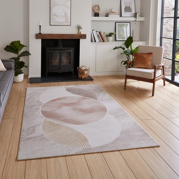 Ružičasti/krem tepih 120x170 cm Creation – Think Rugs