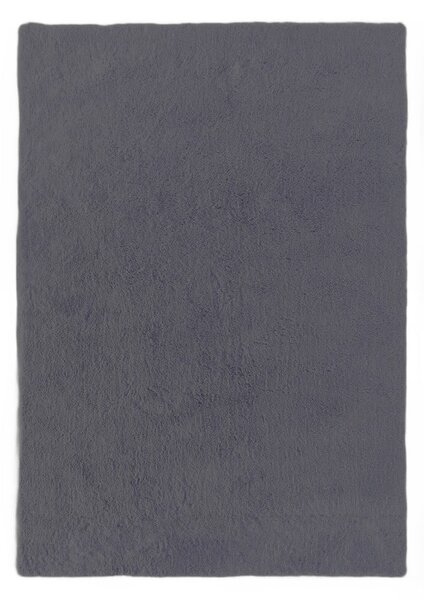 Antracitno sivi periv tepih 120x180 cm Pelush Anthracite – Mila Home